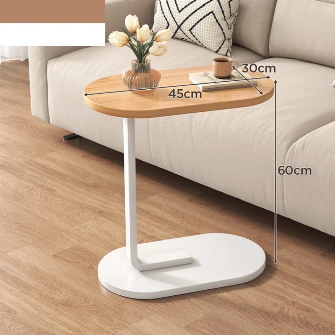 C Shaped Side Table