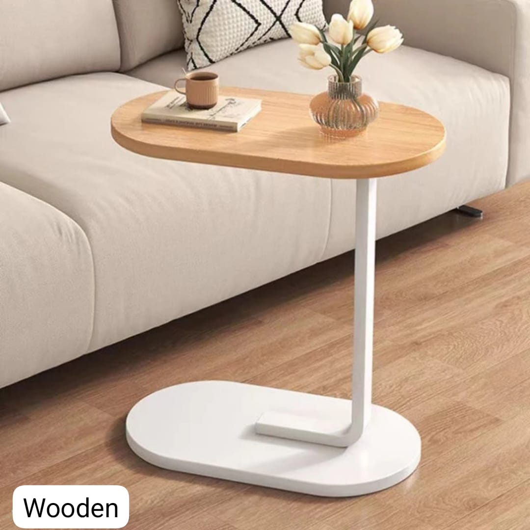 C Shaped Side Table